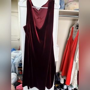 LOVESICK VELVET DRESS